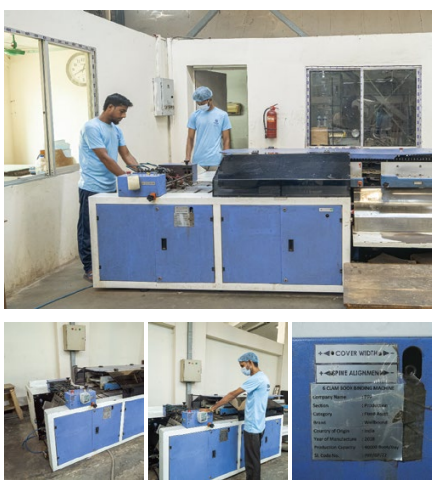 6 Clam Binding Machine